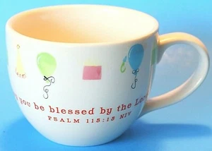Dayspring Tasse groß Suppenschale Geburtstag Geschenk Psalmen Bibelvers Keramik christlich - Bild 1 von 6