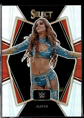 2022 SELECT WWE PREMIER SILVER PRIZM #127 Aliyah - Image 1 of 2