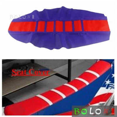 Cubierta de asiento de goma para moto de cross para Yamaha TTR WR Honda CRF EXC XCW 125 150 250 450 Foto 1 de 4