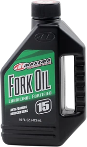 Maxima Motorcycle MX 15W Fork Oil 16 OZ Bottle - Picture 1 of 1