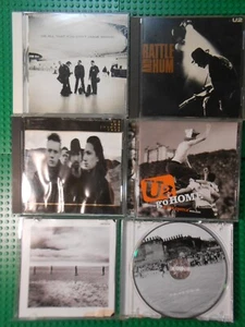 Lot (5) U2 CDs Rattle Hum Go Home Joshua Tree All That You Leave Behind VG+/EX - Imagen 1 de 10