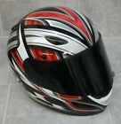 HJC Motorcycle Helmet CL-14 Fuse Model HJ-07F Red, White, & Black