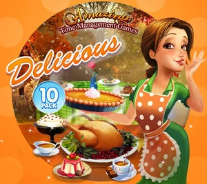 Amazing Time Management Games: Delicious - 10 Pack - Picture 1 of 1