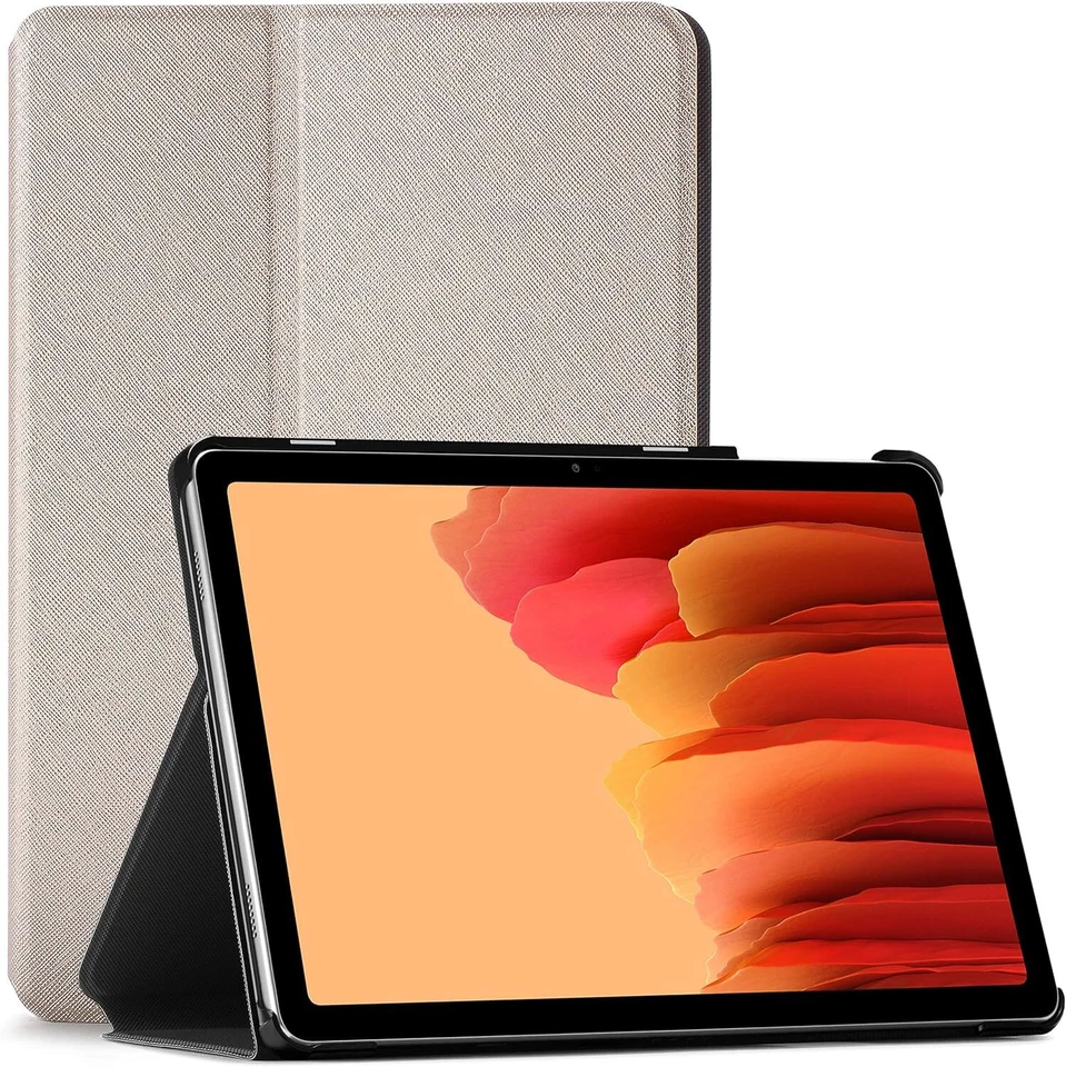 FOREFRONT CASES Cover Samsung Galaxy Tab A7 10.4 Auto Sleep/Wake  Gold or Grey - Image 1 of 1