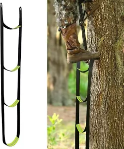 3-Step Climbing Stick Aider Heavy Duty Climbing Aider Hunting Saddle Platform - Picture 1 of 8