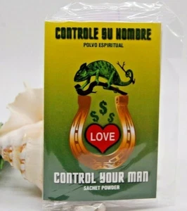 Control Your Man, Husband, Lover,  Sachet Powder (1) , Hoodoo Voodoo Santeria  - Picture 1 of 3