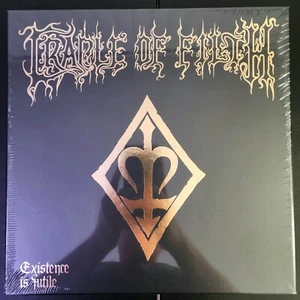 Cradle of Filth EXISTENCE IS FUTILE Mailorder Edition LIMITED GOLD Box Set CD LP - Picture 1 of 11
