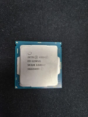 Intel Xeon E3-1230 V6 3.5GHz 4C 8MB LGA 1151 CPU Tested Working - Image 1 of 2