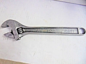 Cresent ~ CRESTOLOY ~ Alloy ~ 10" Adjustable Wrench ~ USA ~ CAP 1 1/8"-29MM - Picture 1 of 4