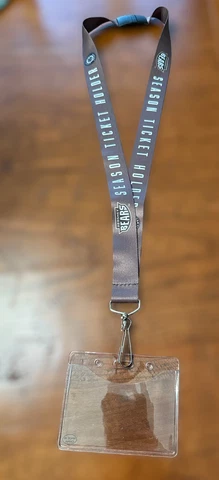 Hershey Bears AHL Hockey Season Ticket Lanyard Cover