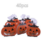 40pcs Halloween Party Treat Candy Sweet Favour Gift Pumkin Paper Bags Boxes