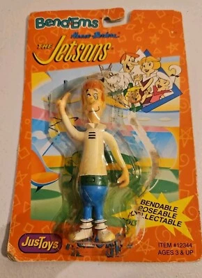 1992 Antigo Justoys Bend-Ems The Jetsons George- Boneco  - Imagem 1 de 4