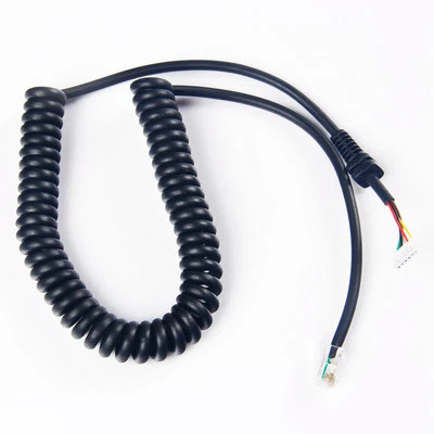 Mic Cable For Yaesu Microphone MH-48A6J MH-42B6J FT-7800R FT-8800R FT-8900R YS
