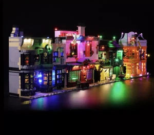 LED Light Kit for Lego 75978 Harry Potter Diagon Alley - Picture 1 of 4