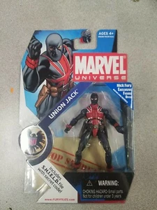 MARVEL UNIVERSE UNION JACK Comic Book Action Figure Toy #026 3.75" - Picture 1 of 4