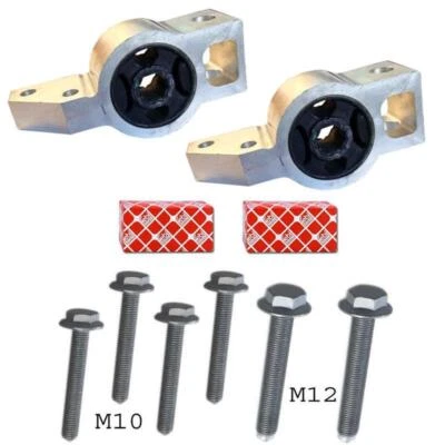 Febi Querlenker Lager vorne Schrauben für AUDI A3 8P VW Caddy Golf 5 6 Touran 1T - Bild 1 von 4