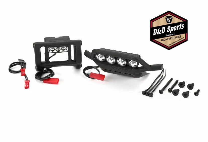 Conjunto completo de luzes LED Traxxas 3794 - Rustler / Bandit 2wd - Imagem 1 de 1
