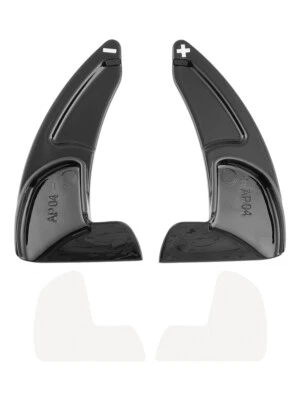 Steering Wheel Paddle Shifter Extensions For Jeep Grand Cherokee 2014-2021 Black Foto 1 de 4