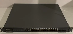 Switch TP-LINK T2600G-28MPS TL-SG3424P JetStream 24-Port Gigabit L2 Managed PoE+ - Picture 1 of 1
