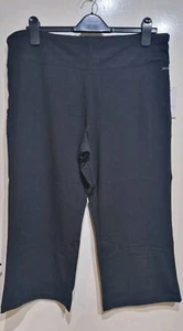 Jockey Stretch Jersey Cropped Pants Size XL Key Pocket Womens Comfort Trousers - Picture 1 of 8