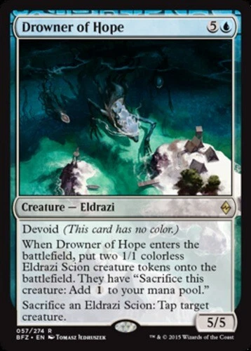 4x Drowner of Hope ~ Near Mint Battle for Zendikar MTG Magic x4 4 UltimateMTG Pl - Image 1 of 1