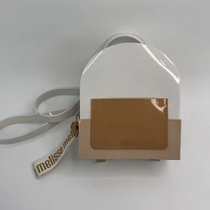 Melissa Colorblock Backpack White Tan & Sand - Picture 1 of 6