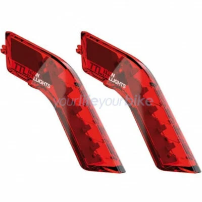TRELOCK TWIN TAILLIGHTS FLYON LED REAR LIGHTS HAIBIKE E-BIKE XDURO ALLMTN/-TRAIL - Image 1 of 3