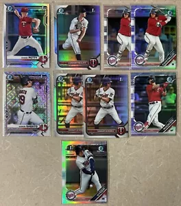 Minnesota Twins Bowman Chrome Draft 1st Refractor Lot INVESTMENT 🔥 - Picture 1 of 1