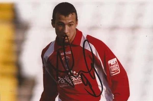 ROTHERHAM: ADAM LE FONDRE SIGNED 6x4 ACTION PHOTO+COA - Imagen 1 de 1