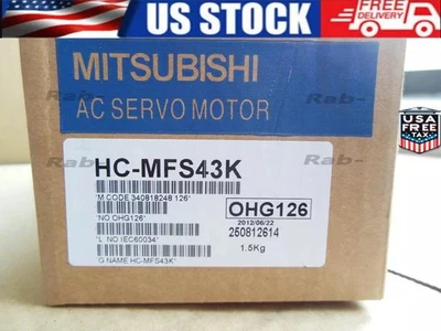 1PC NEW HC-MFS43K Mitsubishi Servo Motor HC-MFS43K In Box Expedited Ship - Image 1 of 4
