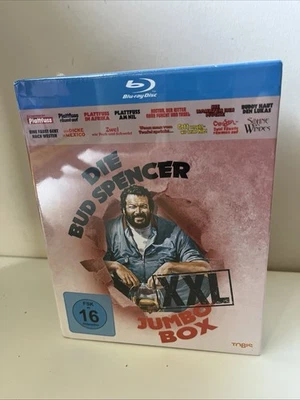 Blu-ray Bud Spencer Jumbo Box 14 XXL Movie Film Various RB German Import! - Image 1 of 4
