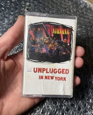 Nirvana MTV Unplugged In New York Cassette Tape Geffen Records  - Image 1 of 3