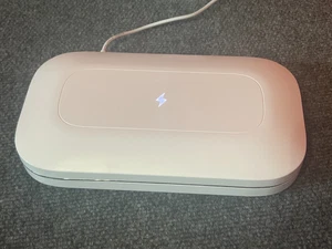 PhoneSoap 3 UV Smartphone Sanitizer & Universal Charger - White + Power Adapter - Picture 1 of 5