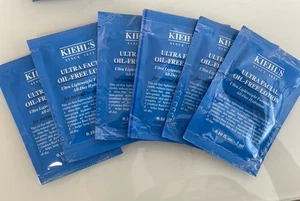 KIEHL'S Ultra Facial Oil-Free Moisturiser lotion Oily Skin - 6 X 3ml Sachets - Picture 1 of 3