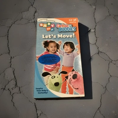 Curious Buddies - Let’s Move (VHS, 2005) Promotional RARE - Image 1 of 3