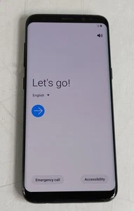Samsung Galaxy S8 SM-G950U 64 GB Android 9 Black Locked to Verizon Smartphone - Afbeelding 1 van 8