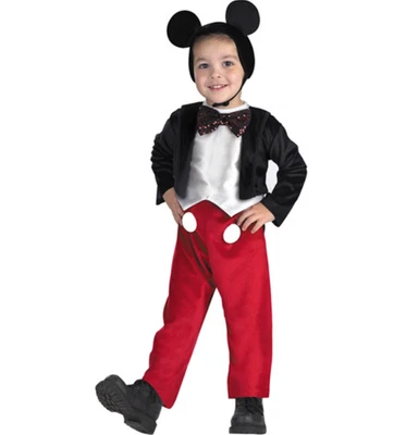 Brand New! Disguise Disney Toddler Boy's Deluxe Mickey Mouse Costume 3T/4T - Image 1 of 2