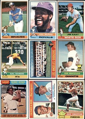 1976 Topps Baseball Complete Your Set #1-100 You Pick! - Image 1 of 2