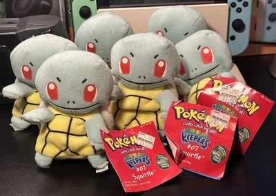 Pokémon Nintendo Squirtle Peluche Treat Keepers #07 De colección 2000 Foto 1 de 4