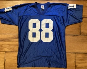 NY New York Giants Hakeem Nicks 88 NFL Football Jersey Reebok Large L Blue - Picture 1 of 7