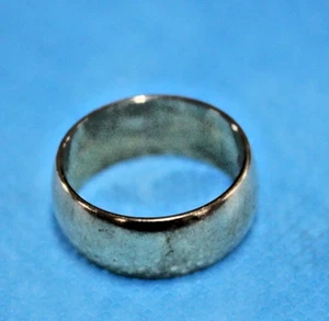 Alianza de boda vintage Estate Find de oro amarillo de 14k diseño clásico talla 7 - Imagen 1 de 4
