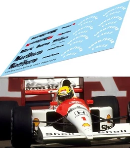 1/24 Decals per McLaren MP4/6 1991 Decal TBD1079 - Imagen 1 de 1