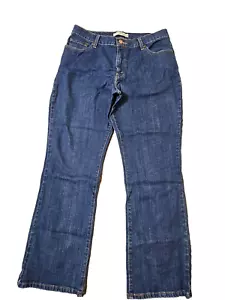 Levi's 550 Jeans Damen klassisch entspannt Boot Cut Stretch blau Taschen 12 kurz - Bild 1 von 7