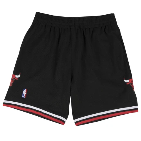 Mens Mitchell & Ness NBA Alternate Swingman Shorts Chicago Bulls 97-98 Cover