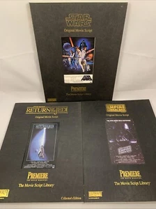 Star Wars Original Trilogy Movie Script Collector's Edition Lucas Film Script - Picture 1 of 14