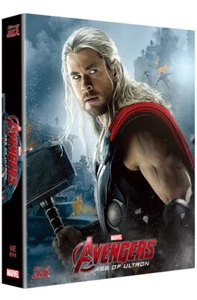 [USED] Avengers: Age Of Ultron BLU-RAY 2D & 3D Steelbook - Full Slip C / NOVA - Picture 1 of 3