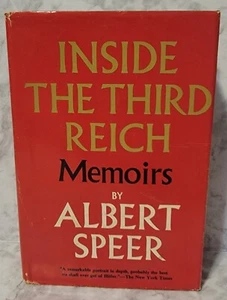 Inside The Third Reich Memoirs by Albert Speer 1970 Hardcover Book Club Edition - Imagen 1 de 4