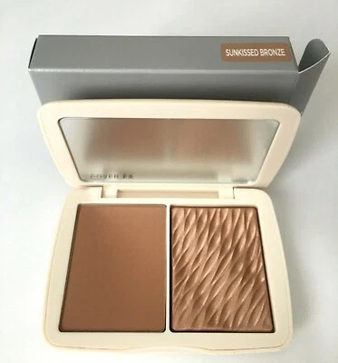 COVER FX Monochromatic Blush Duo Matte + Shimmer - Sunkissed Bronze - 14.5 g NIB - Image 1 of 3