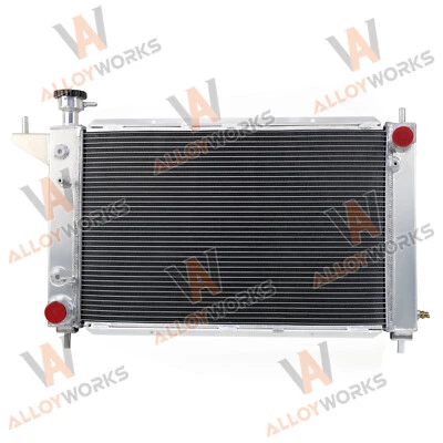 Radiador de aluminio de 3 filas para Ford Mustang V6 V8 3,8 L 5,0 L AT 1994 1995 1996 Foto 1 de 4