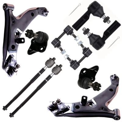 [12pcs] For 96-02 Toyota Corolla Front Lower Control Arm Ball Joint Tie Rod End - Image 1 of 4